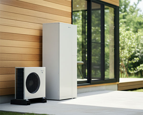 ハイブリッド給湯・暖房システム（石油＋電気）